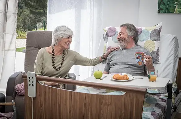 Lit medicalisé, vente et location, lit électrique, sorti hopital, vedenemedical