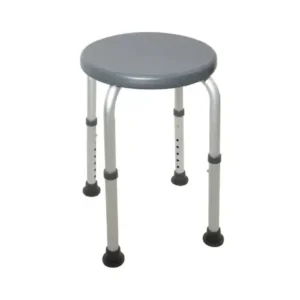 Tabouret douche joletti rond pied reglable, vedene medical